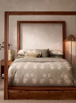 Soothing poppies percale plus duvet cover