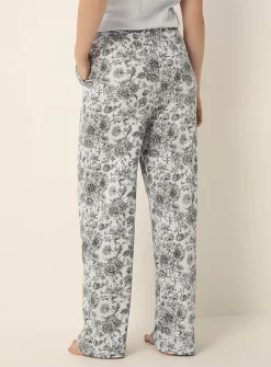 Soothing tone pattern pyjama pant