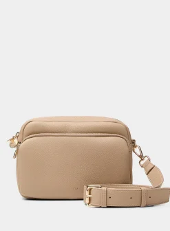 Sophia pebbled camera bag