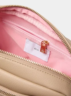 Sophia pebbled camera bag