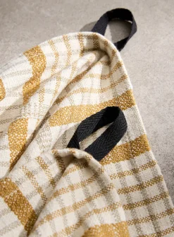 Sophisticated plaid tea towels