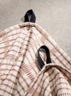 Sophisticated plaid tea towels