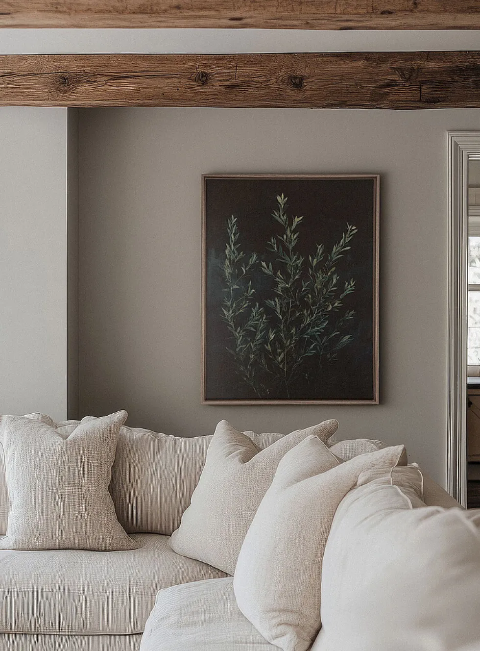 Sous-bois art print