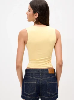 Spiral opening cami