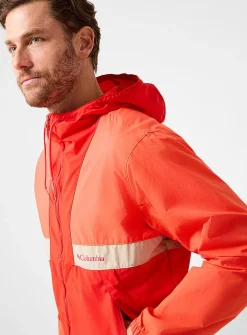 Spire Valley colour-block stretch windbreaker jacket
