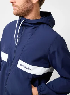 Spire Valley colour-block stretch windbreaker jacket
