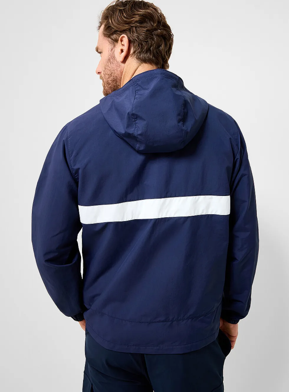 Spire Valley colour-block stretch windbreaker jacket