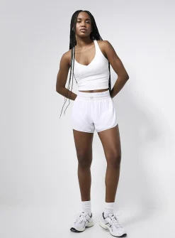 Split-hem short