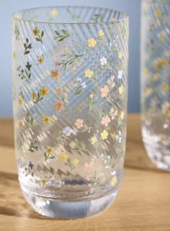 Spring flowers large glasses