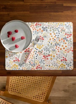 Spring flowers placemat