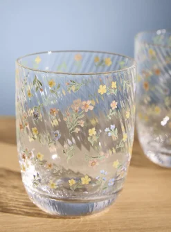 Spring flowers small glasses