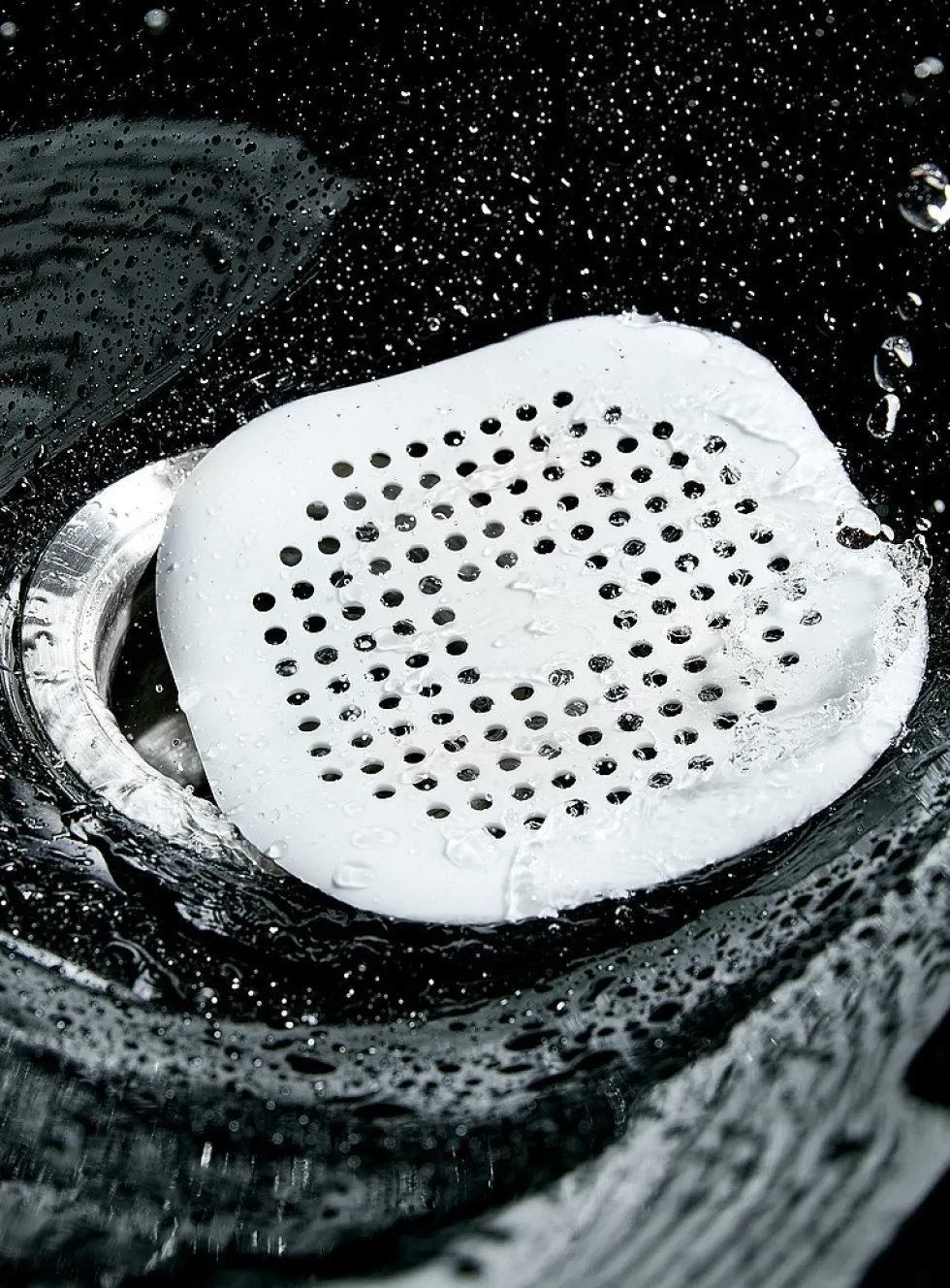 Square drain hair catcher