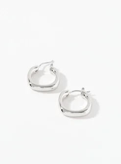 Square silhouette earrings