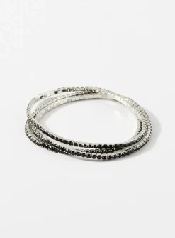 Square stone bracelets