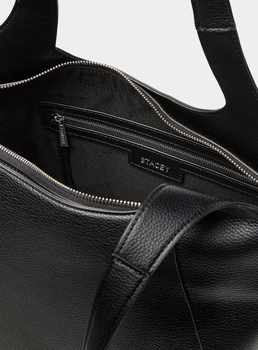 Stacey pebbled tote bag