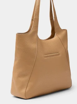 Stacey pebbled tote bag