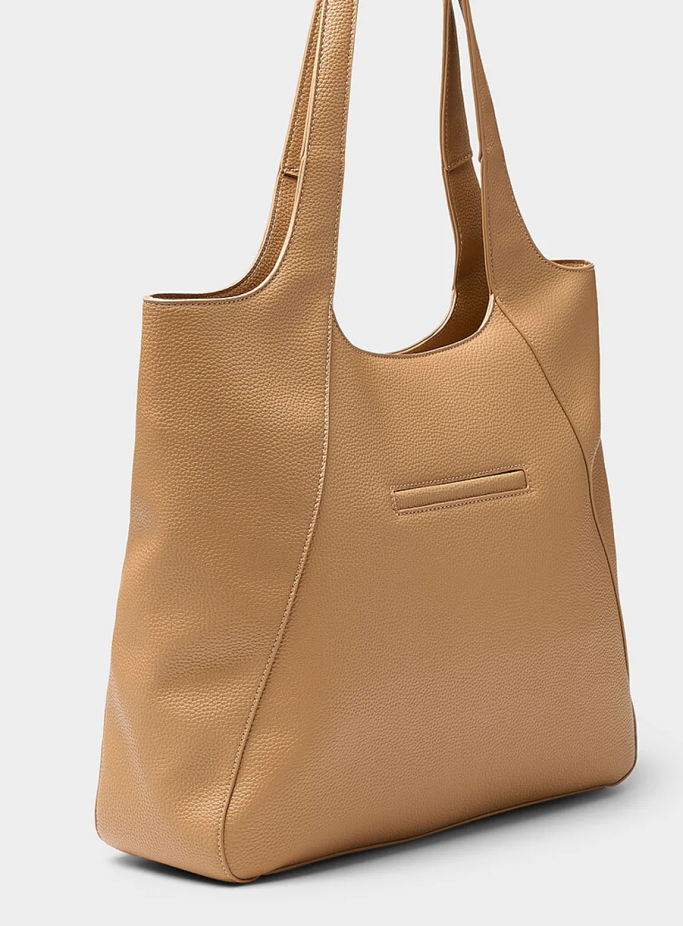 Stacey pebbled tote bag