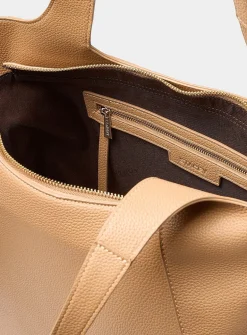 Stacey pebbled tote bag