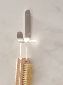Stainless steel adhesive hook