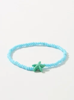 Starfish bead bracelet
