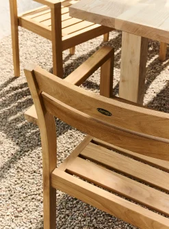 Stellar teak wood chair
