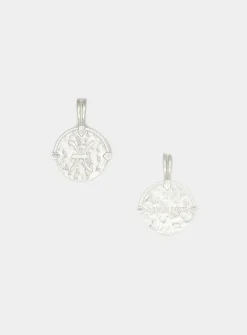 Sterling silver baby zodiac sign necklace and chain set