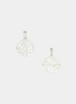 Sterling silver baby zodiac sign necklace and chain set