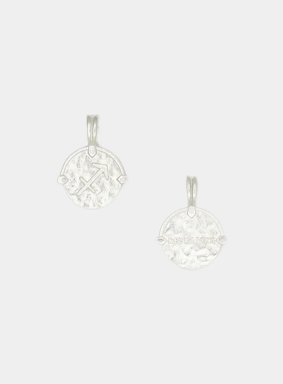 Sterling silver baby zodiac sign necklace and chain set