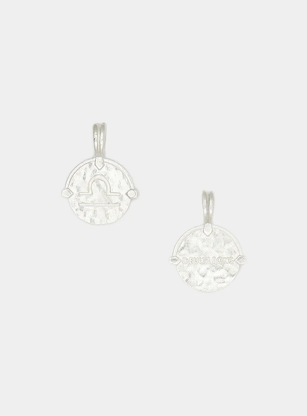 Sterling silver baby zodiac sign necklace and chain set