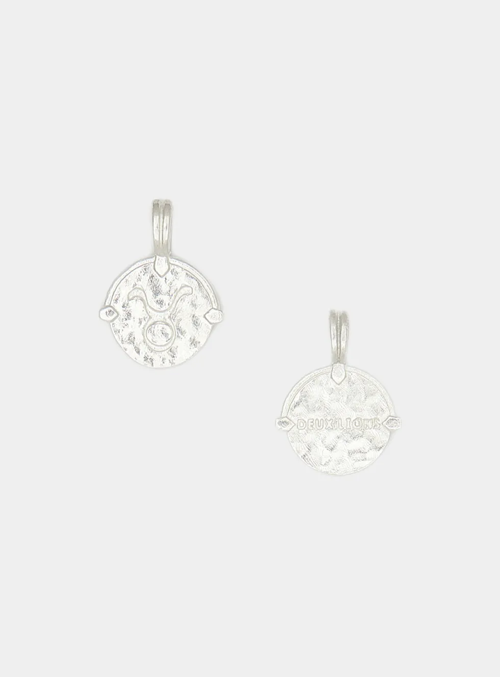 Sterling silver baby zodiac sign necklace and chain set