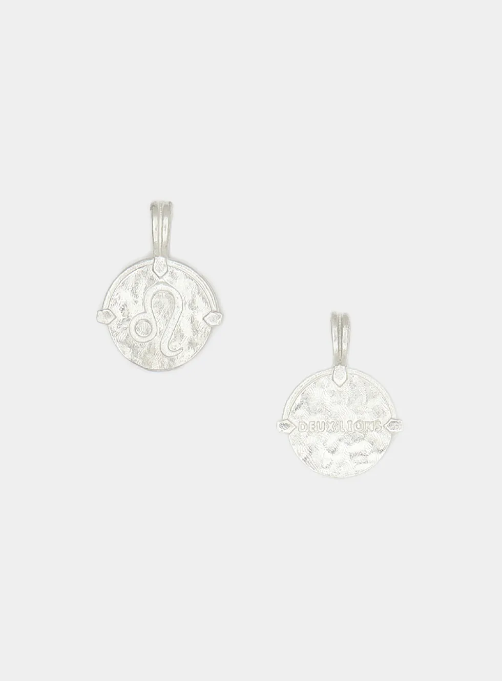 Sterling silver baby zodiac sign necklace and chain set