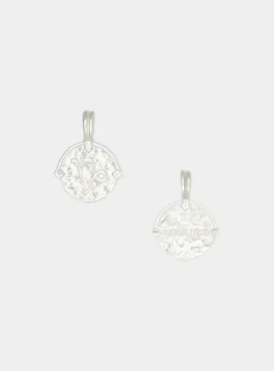 Sterling silver baby zodiac sign necklace and chain set