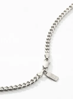 Sterling silver Cuban-link chain