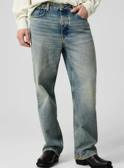 Steve faded straight-leg jean