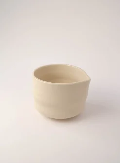 Stoneware matcha bowl