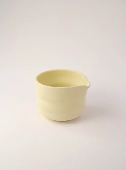 Stoneware matcha bowl