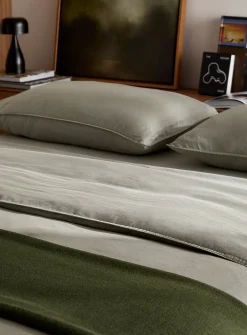 Stonewashed lyocell duvet cover set
