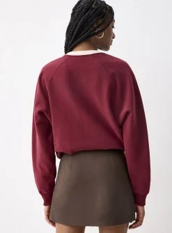 Straight dressy miniskirt