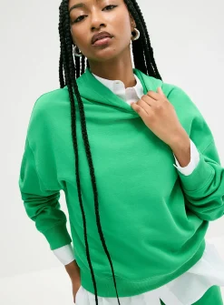 Straight-fit hoodie