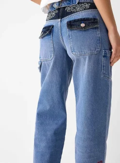 Straight-leg cowboy jean