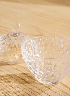 Strawberry small lidded bowl