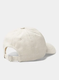Streamlined logo cap