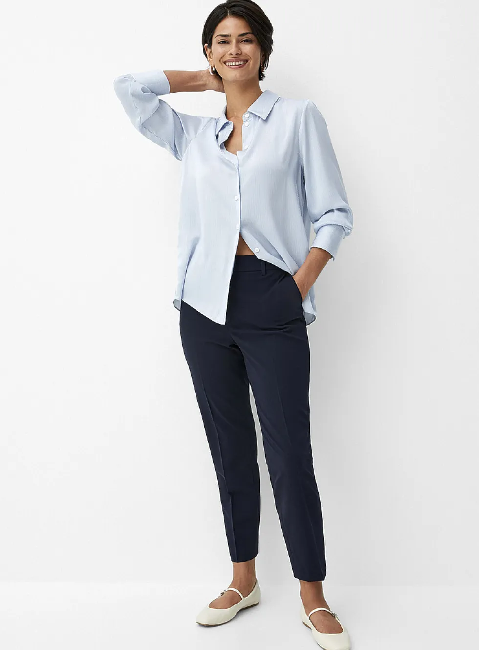 Stretch ankle pant
