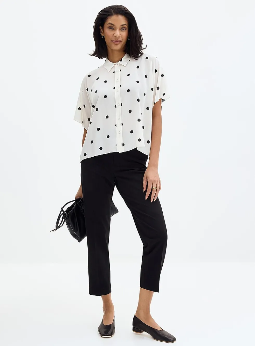 Stretch ankle pant
