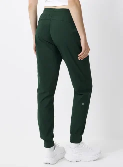 Stretch canvas joggers