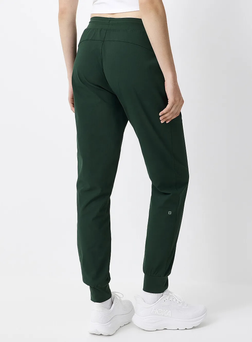 Stretch canvas joggers
