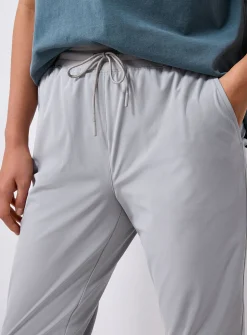 Stretch canvas joggers