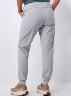 Stretch canvas joggers