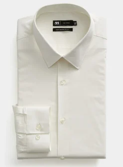 Stretch cotton shirt