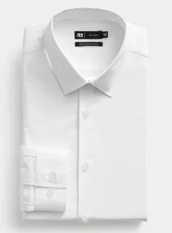 Stretch cotton shirt